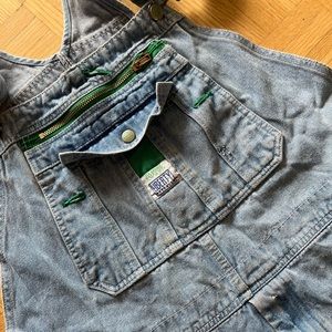 *VINTAGE* Liberty lightwash denim overalls 42W 30L